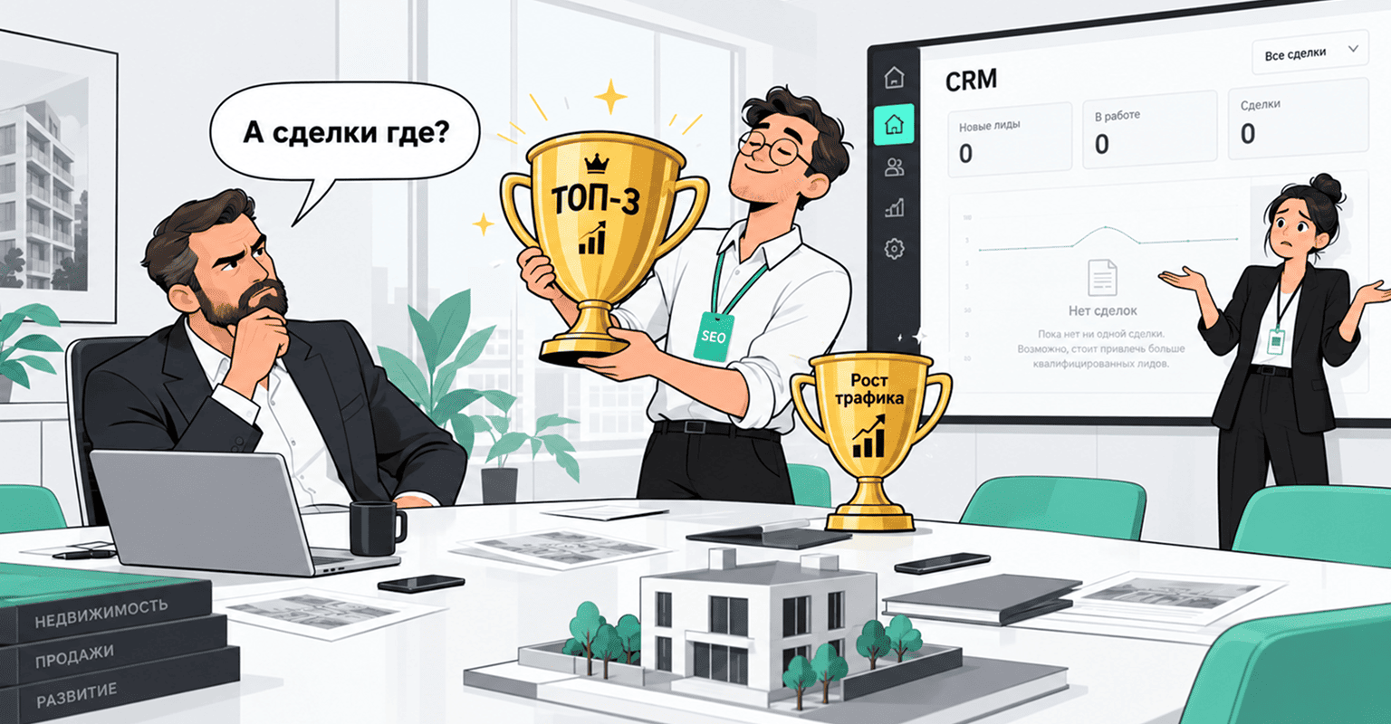 SEO-продвижение сайта недвижимости